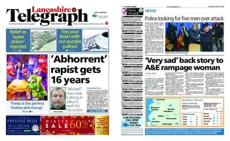 Lancashire Telegraph (Burnley, Pendle, Rossendale) – December 27, 2021