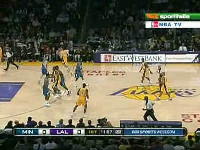 Minnesota Timberwolves vs Los Angeles Lakers - NBA Game from 11th December 2009