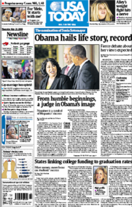 USA Today 28 May 2009
