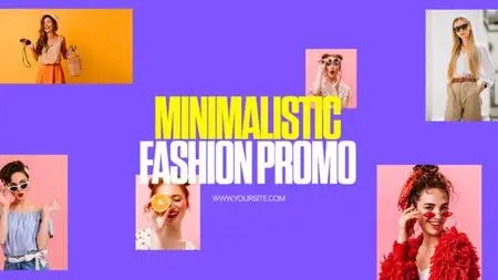 Minimalistic Colorful Fashion Promo 49330326