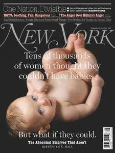New York Magazine - September 16, 2017