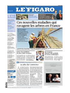 Le Figaro Du Mercredi 12 Août 2015