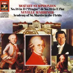 Neville Marriner, Academy of St. Martin-in-the-Fields - Mozart: Symphonies No. 38 "Prague" & No. 39 (1986)
