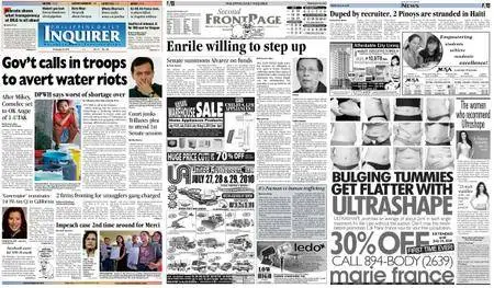 Philippine Daily Inquirer – July 23, 2010