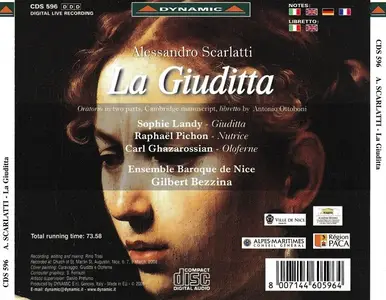 Gilbert Bezzina, Nice Baroque Ensemble - Alessandro Scarlatti: La Giuditta (2009)