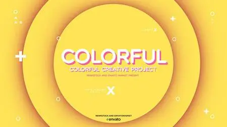 Minimal Colorful Typo Intro 33082144