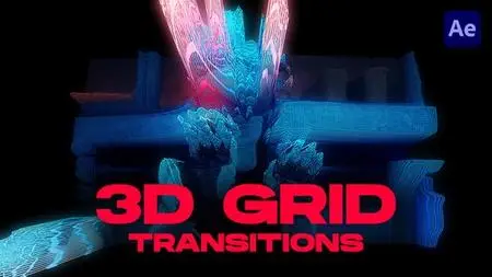 3D Grid Transitions | After Effects 51004073