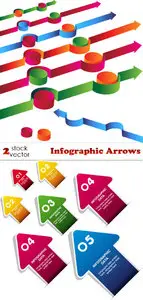 Vectors - Infographic Arrows