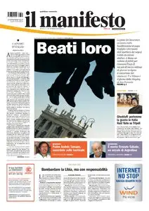 IL MANIFESTO 01 MAGGIO 2011
