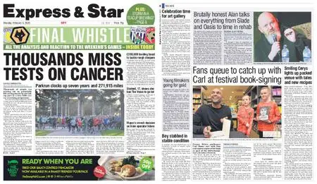 Express and Star City Edition – February 03, 2020