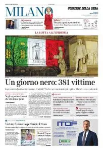 Corriere della Sera Milano – 21 marzo 2020