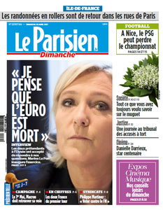 Le Parisien du Dimanche 30 Avril 2017