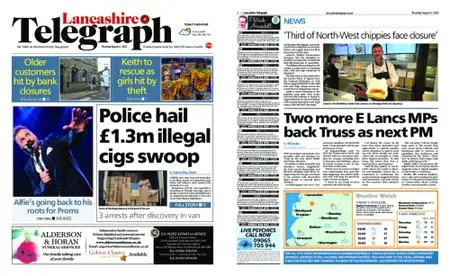 Lancashire Telegraph (Burnley, Pendle, Rossendale) – August 04, 2022