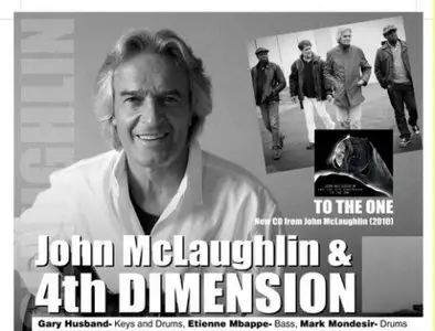 John McLaughlin & The 4th Dimension May 14, 2010