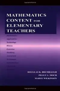 Mathematics Content for Elementary Teachers