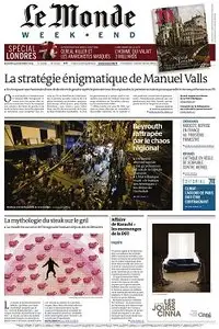 Le Monde Weekend et 3 Suppléments du Samedi 14 Novembre 2015