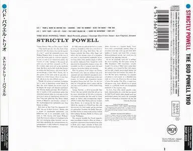 The Bud Powell Trio - Strictly Powell (1956) {2014 Japan Jazz Collection 1000 Columbia-RCA Series}