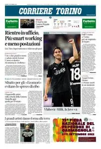 Corriere Torino - 1 Settembre 2022
