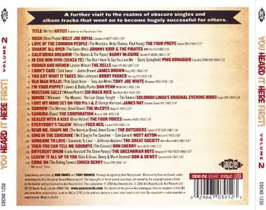 Various Artists - You Heard It Here First! Volume 2 (2010) {Ace Records CDCHD1250 rec 1957-1968}
