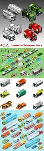 Vectors - Isometric Transport Set 2