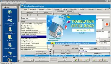 Translation Office 3000 v10 Build 1044