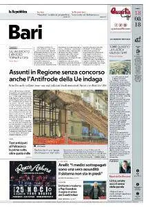la Repubblica Bari - 18 Agosto 2018