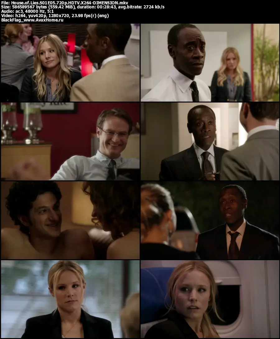 House of Lies S01E05-06 "Bareback Town" & "Our Descent Into Los Angeles"