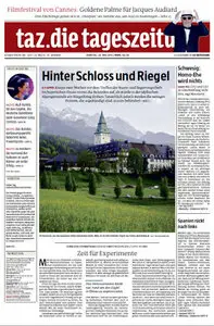 Tageszeitung TAZ vom 26 Mai 2015