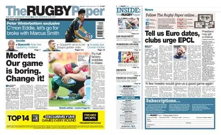 The Rugby Paper – September 05, 2021