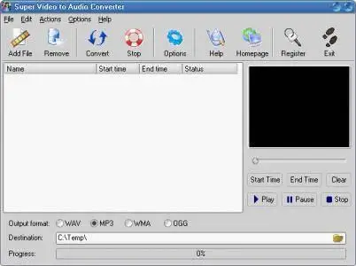 Super Video to Audio Converter v5.7