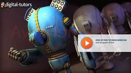 Digital-Tutors - Texturing a Robot with Ptex in MARI