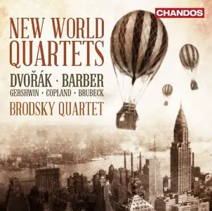 Brodsky Quartet - New World Quartets (2014)