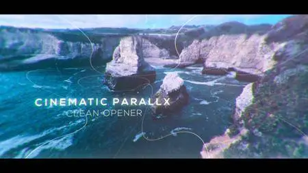Cinematic Clean Parallax Opener - Slideshow - Project for After Effects (VideoHive)