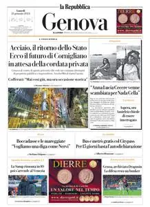 la Repubblica Genova - 15 Gennaio 2024