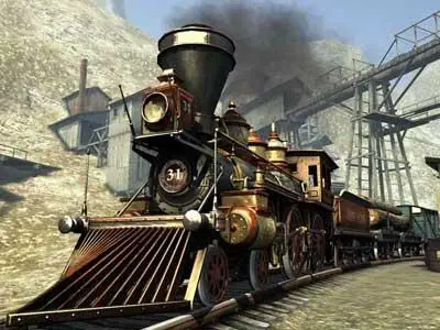 3Planesoft Western Railway Screensaver