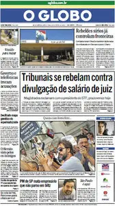  Jornal O Globo  - 20 de julho de 2012 - Sexta