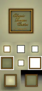 Classic Frames Vector by DragonArt
