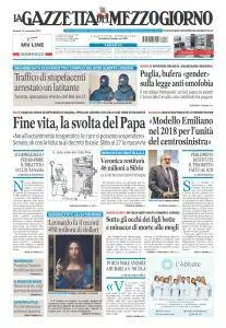La Gazzetta del Mezzogiorno Taranto - 17 Novembre 2017