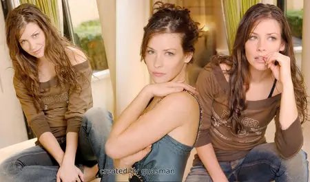Evangeline Lilly - Portraits by Christophe Chevalin 2005