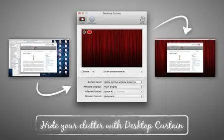 Desktop Curtain 3.0.7 Mac OS X