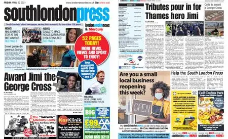 South London Press – April 30, 2021