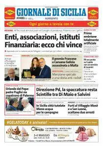 Giornale di Sicilia Agrigento - 3 Maggio 2018