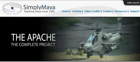 Simply Maya - Apache Tutorial: The Complete Apache Helicopter Project