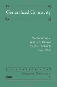 Generalized Concavity (repost)