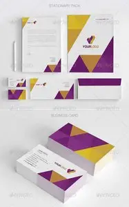 GraphicRiver Modern Stationary Pack - 01