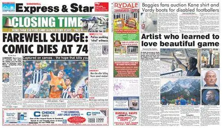 Express and Star Sandwell Edition – August 01, 2018