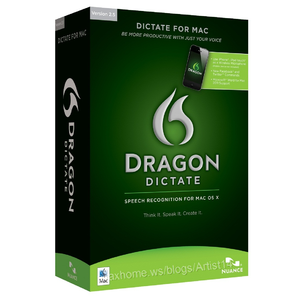 Dragon Dictate v2.5.2 with Data Disc Mac OS X