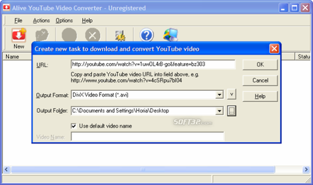 Alive YouTube Video Converter v1.2.6.9