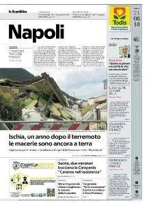 la Repubblica Napoli - 21 Agosto 2018