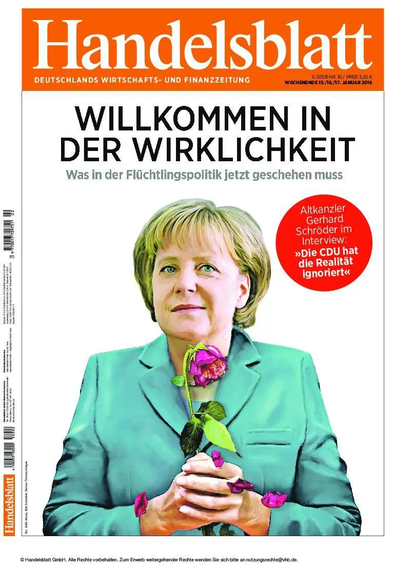 Handelsblatt. Handelsblatt журнал.